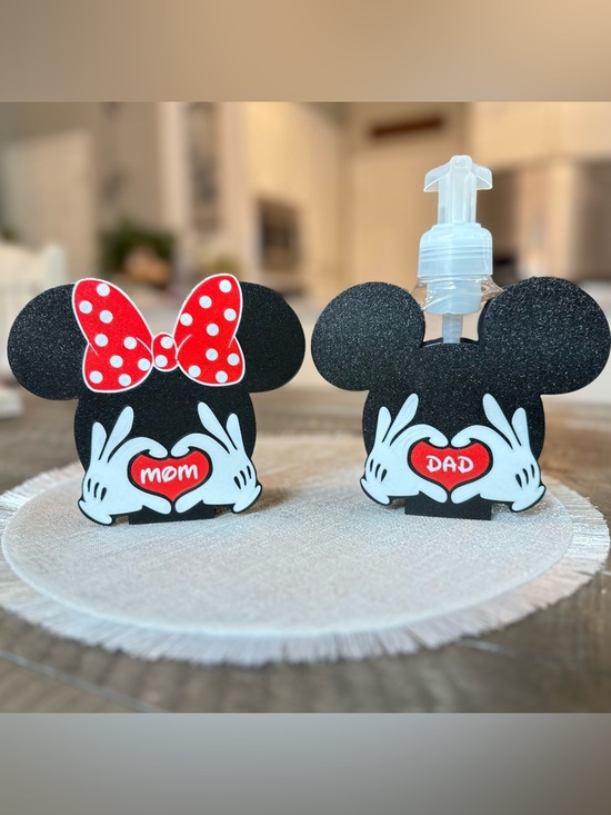 Bath & Body Works Other - Disney Minnie and Mickey Mouse Soap Holder Bundle for Bath and Body Works